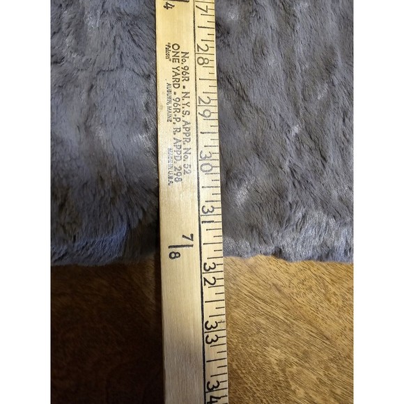 ASTR The Label Jacket Womens Large Grey Coat No Closure Soft Fuzzy W/Pockets NWT - Picture 4 of 13